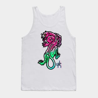 Junglepop Trad Panther Tattoo Tank Top